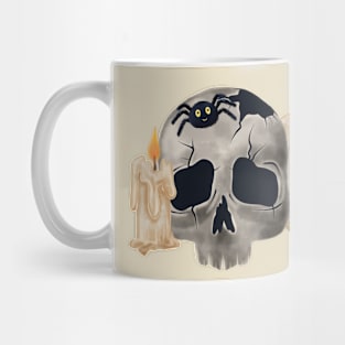 ,skull Halloween theme Mug